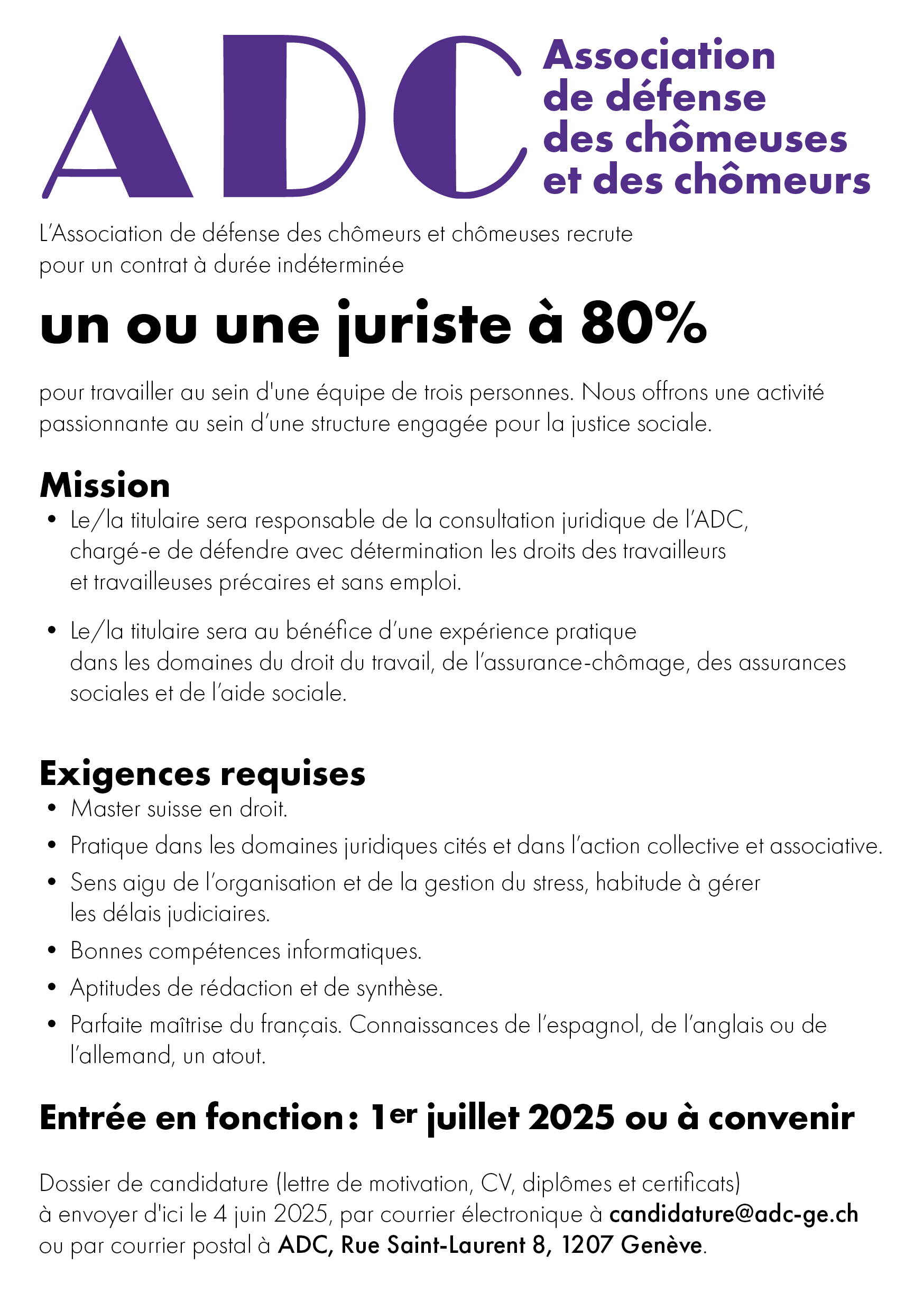 annonce-juriste-2025 annonce pdf